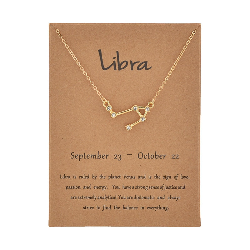 Boho Zodiac Sign Necklaces
