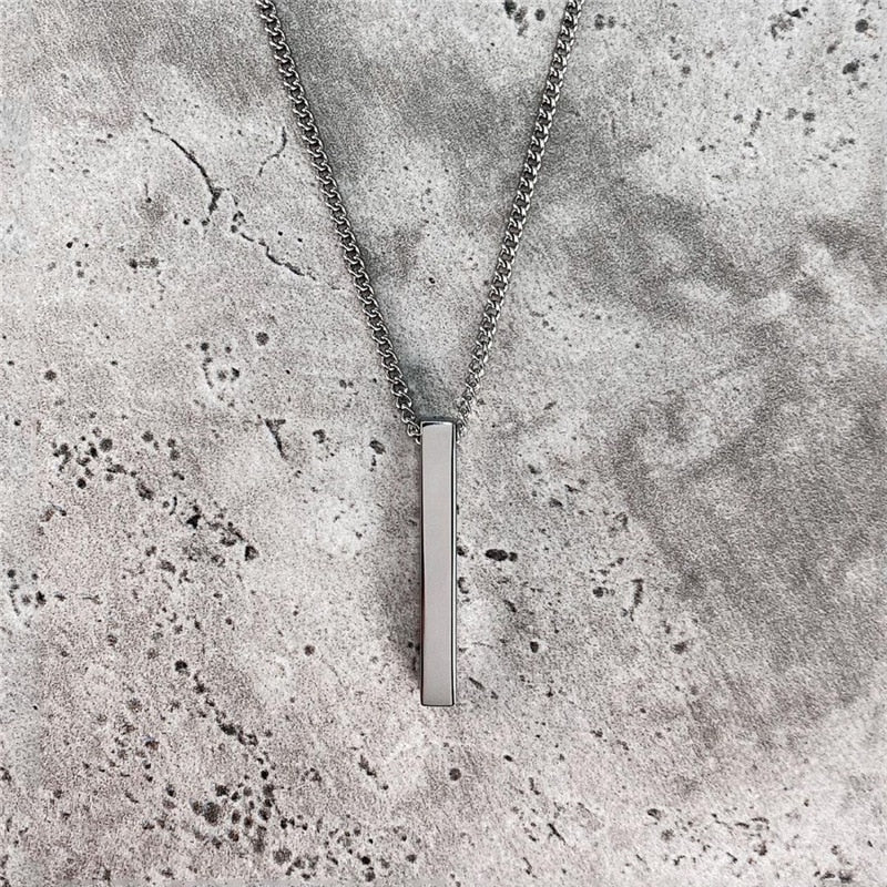 Bar Pendant Necklace - Top Boho