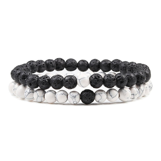 Boho Natural Lava Stone Beaded Bracelets - Top Boho