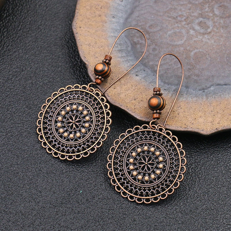 Ethnic Boho Tassel Earrings