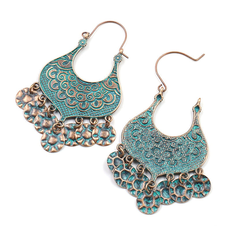 Ethnic Boho Tassel Earrings