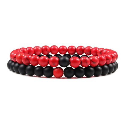 Boho Natural Lava Stone Beaded Bracelets - Top Boho