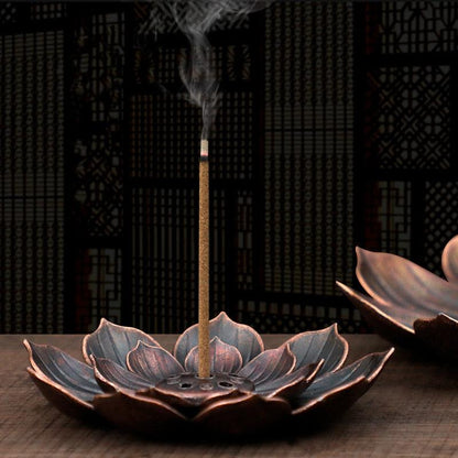 Lotus Incense Burner - Top Boho