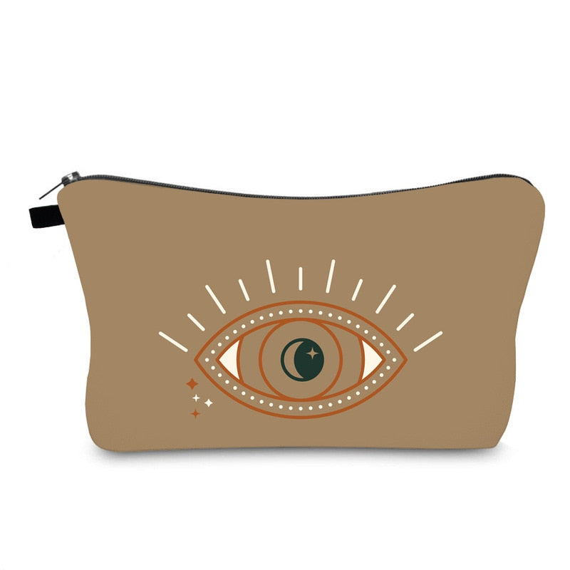 Turkish Evil Eye Toiletry Bag - Top Boho