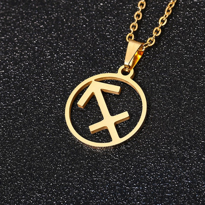 Stainless Steel Boho Star Sign Necklace
