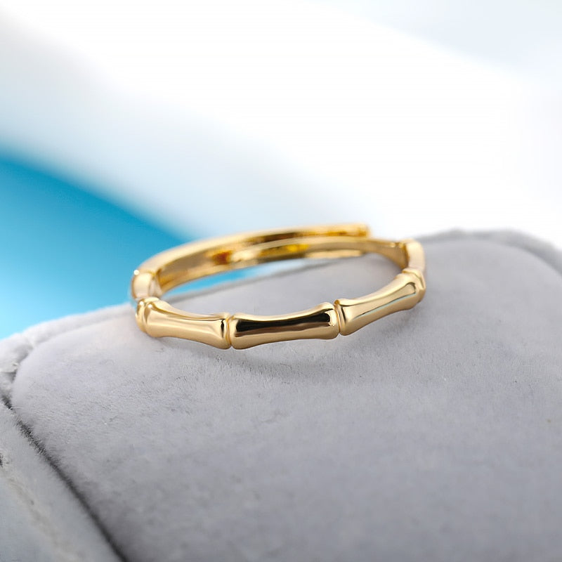 Boho Bamboo Joint Ring - Top Boho