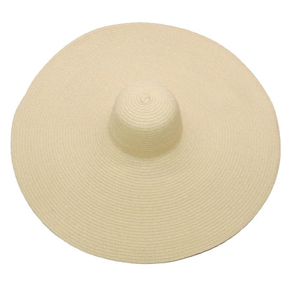 Foldable Women's Oversized Beach Hat - Top Boho