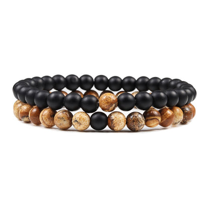 Boho Natural Lava Stone Beaded Bracelets - Top Boho