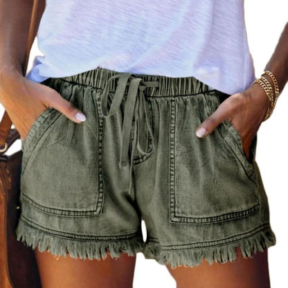 Boho High waisted denim short - Top Boho