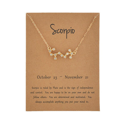 Boho Zodiac Sign Necklaces