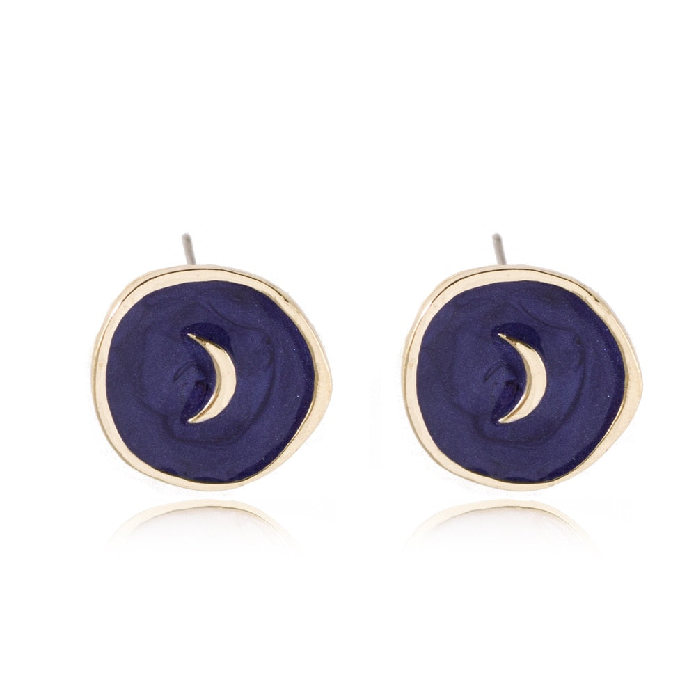 Moon Star Earrings, Rings & Necklace