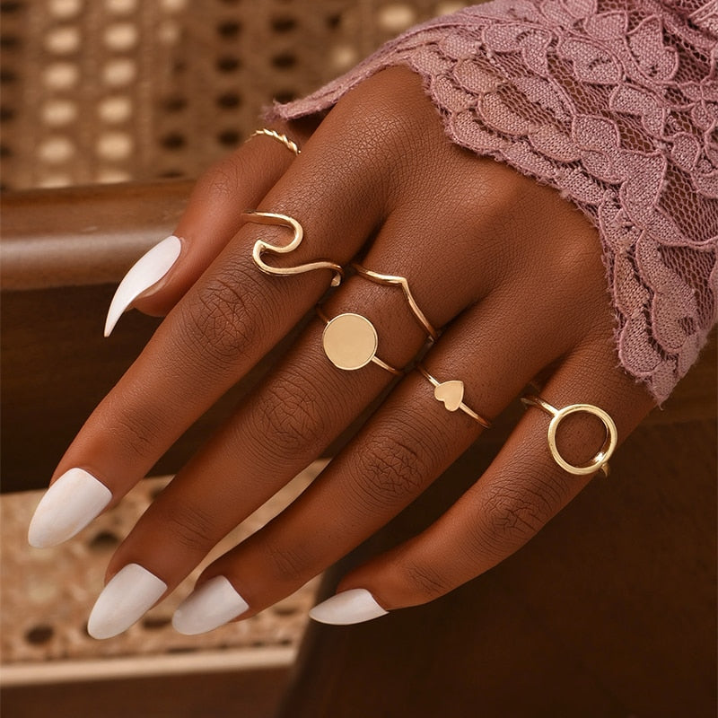 Femme Boho Matching Ring Set - Top Boho