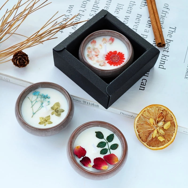 Handmade Bohemian Scented Candles - Top Boho
