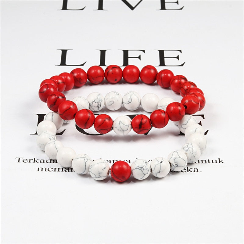 Boho Natural Lava Stone Beaded Bracelets - Top Boho