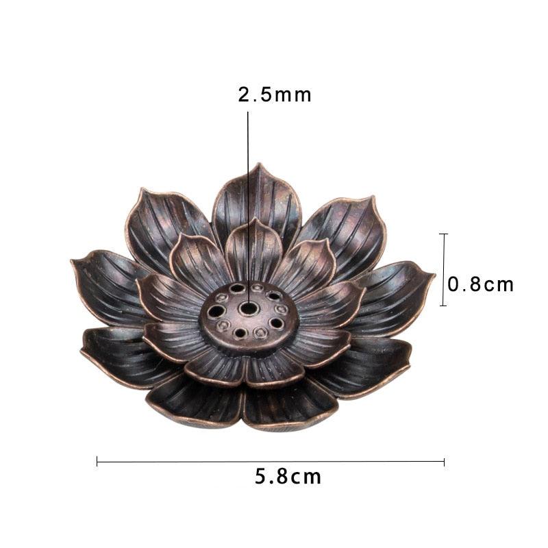 Lotus Incense Burner - Top Boho