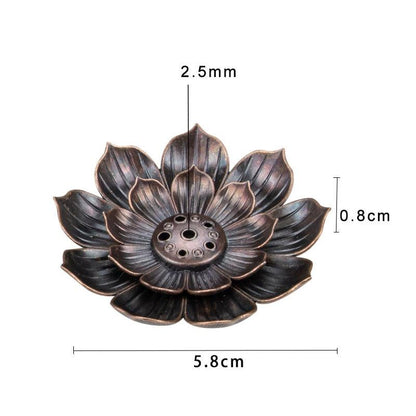 Lotus Incense Burner - Top Boho