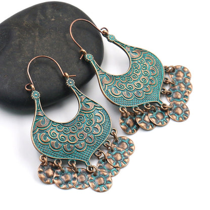 Ethnic Boho Tassel Earrings