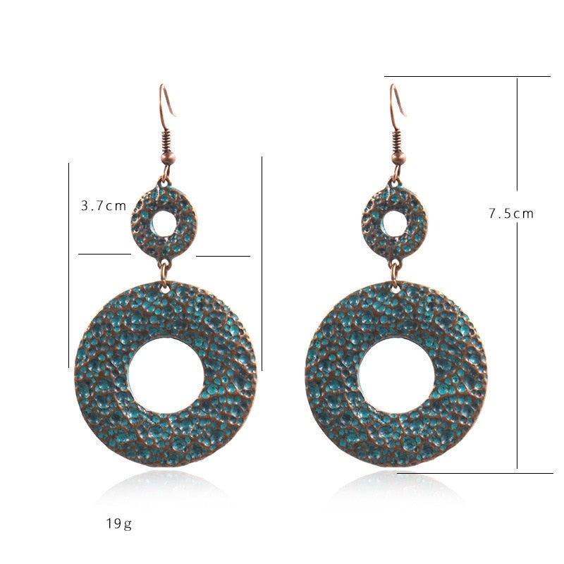 Vintage Boho Drop Earrings