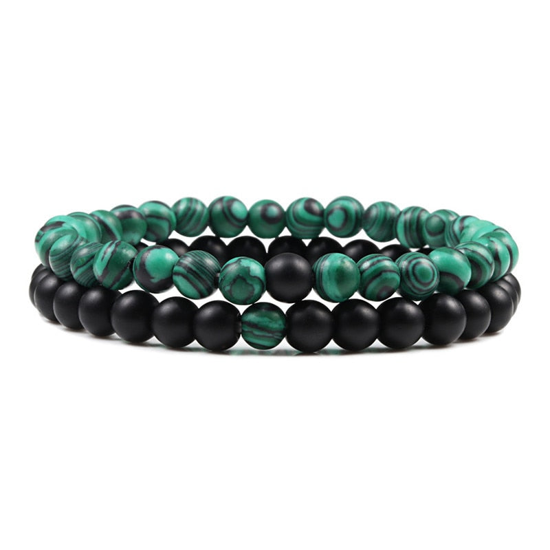 Boho Natural Lava Stone Beaded Bracelets - Top Boho
