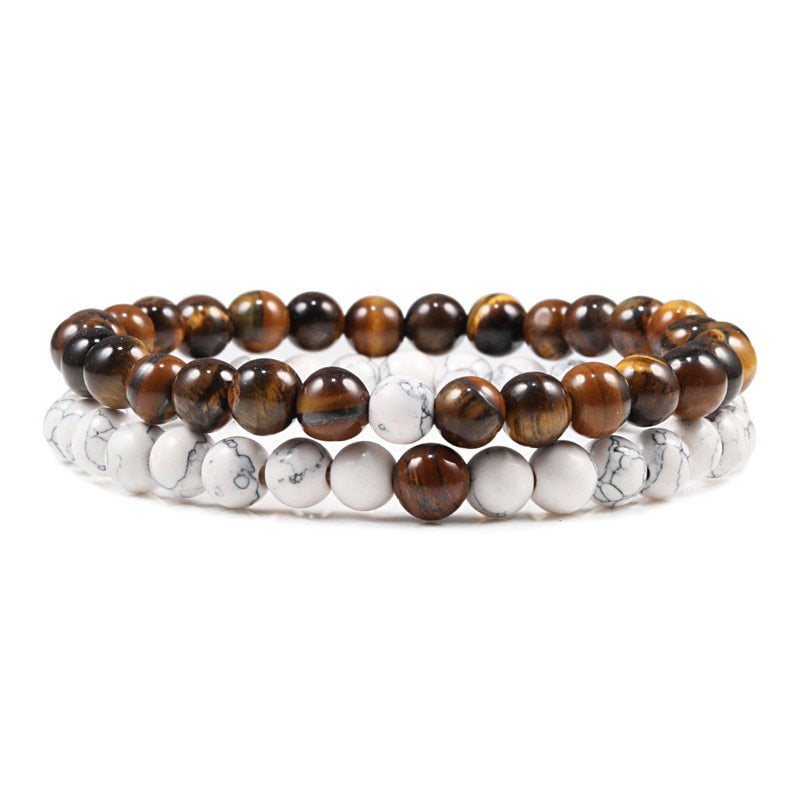 Boho Natural Lava Stone Beaded Bracelets - Top Boho