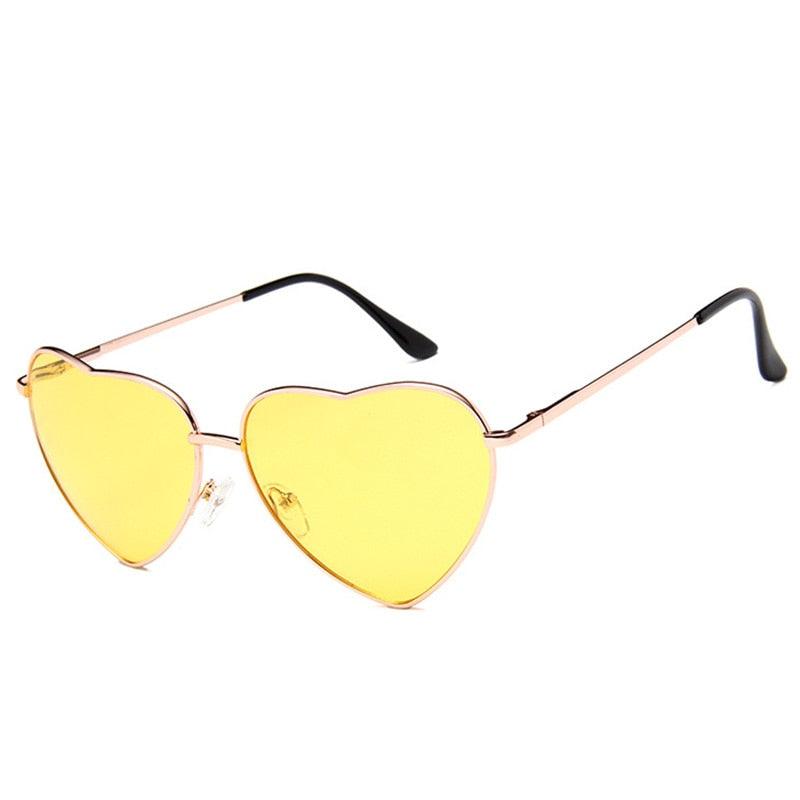 Vintage Heart Sunglasses - Top Boho