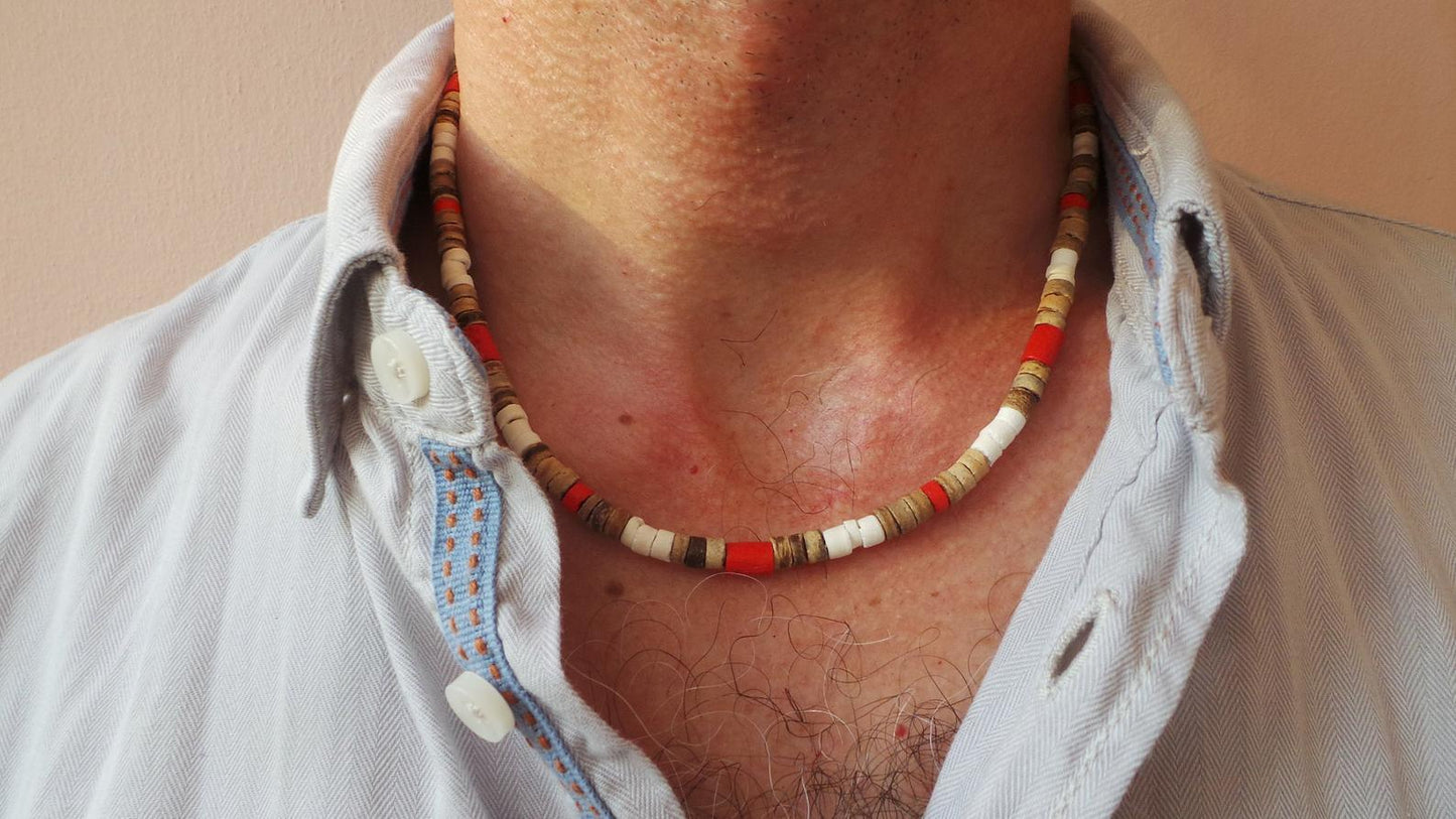 Boho Stone Beaded Necklace - Top Boho