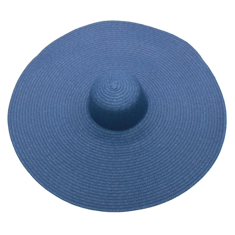 Foldable Women's Oversized Beach Hat - Top Boho