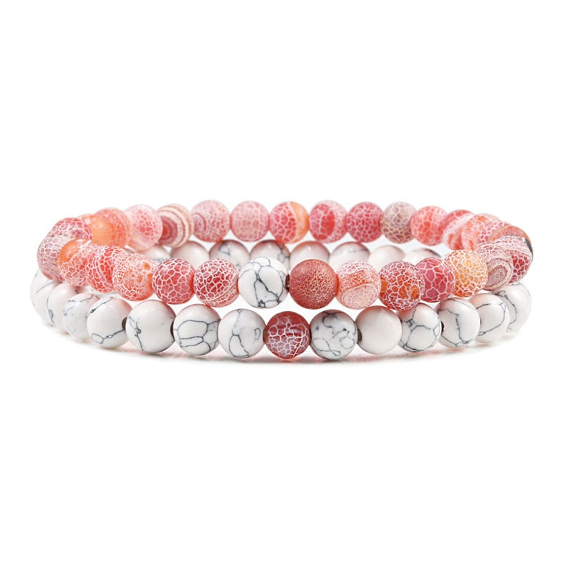 Boho Natural Lava Stone Beaded Bracelets - Top Boho