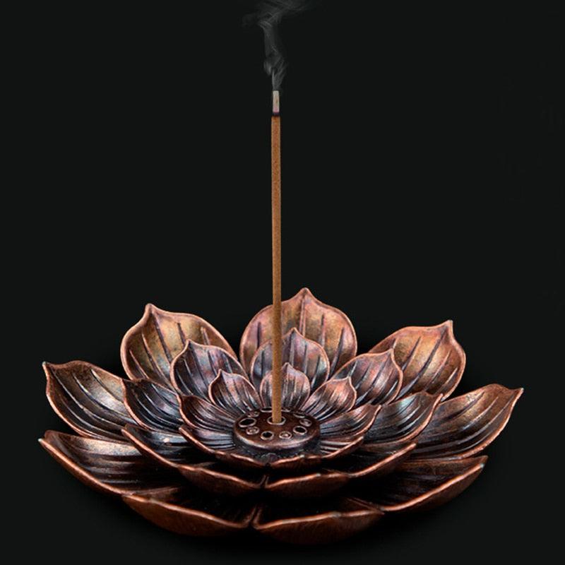 Lotus Incense Burner - Top Boho