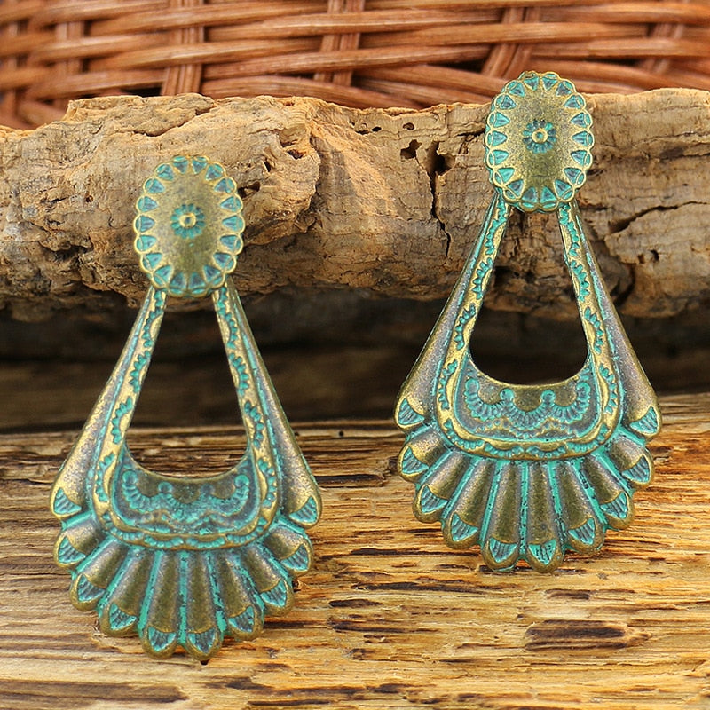 Vintage Boho Drop Earrings