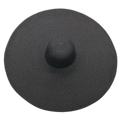 Foldable Women's Oversized Beach Hat - Top Boho