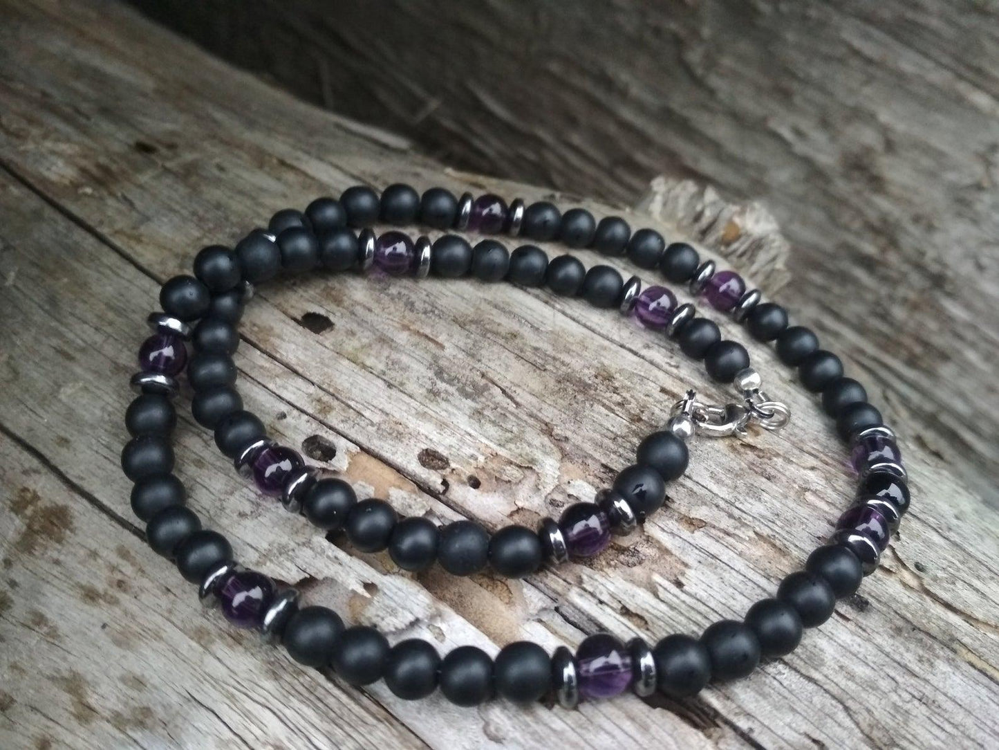 Boho Stone Beaded Necklace - Top Boho