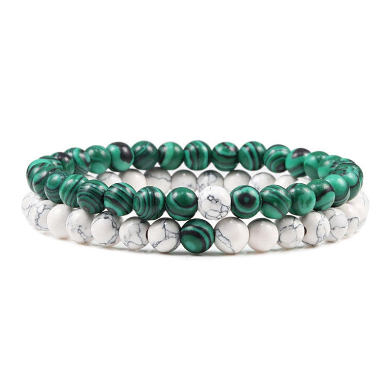 Boho Natural Lava Stone Beaded Bracelets - Top Boho
