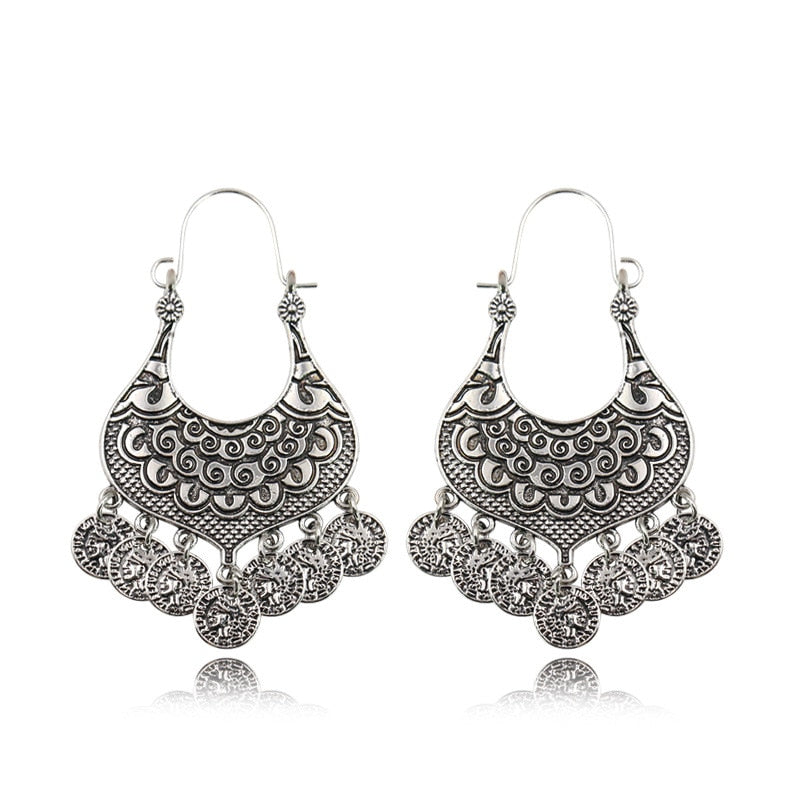 Ethnic Boho Tassel Earrings