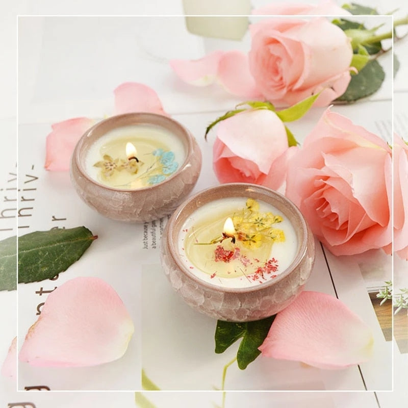 Handmade Bohemian Scented Candles - Top Boho