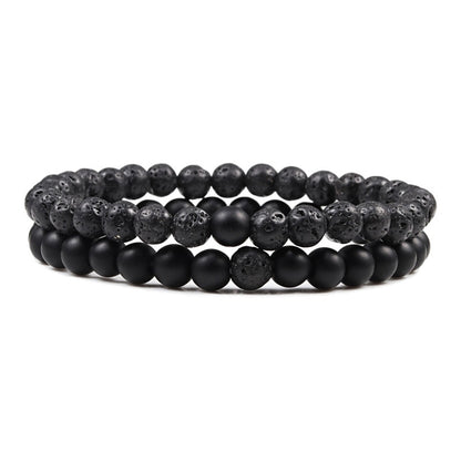 Boho Natural Lava Stone Beaded Bracelets - Top Boho