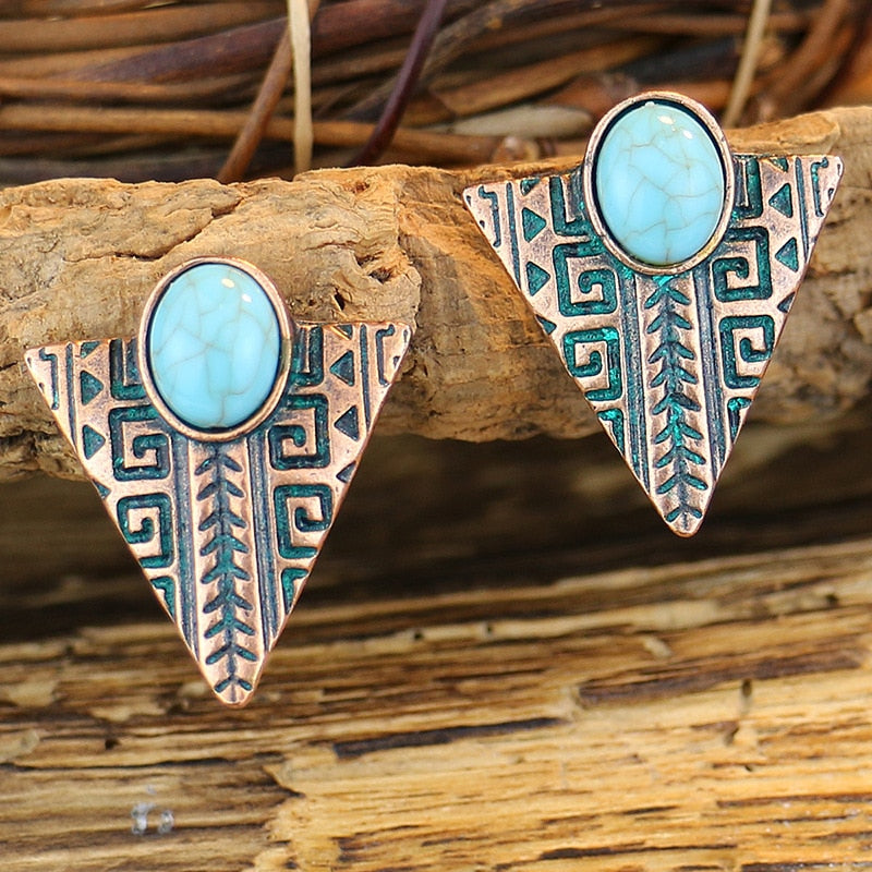 Vintage Boho Drop Earrings