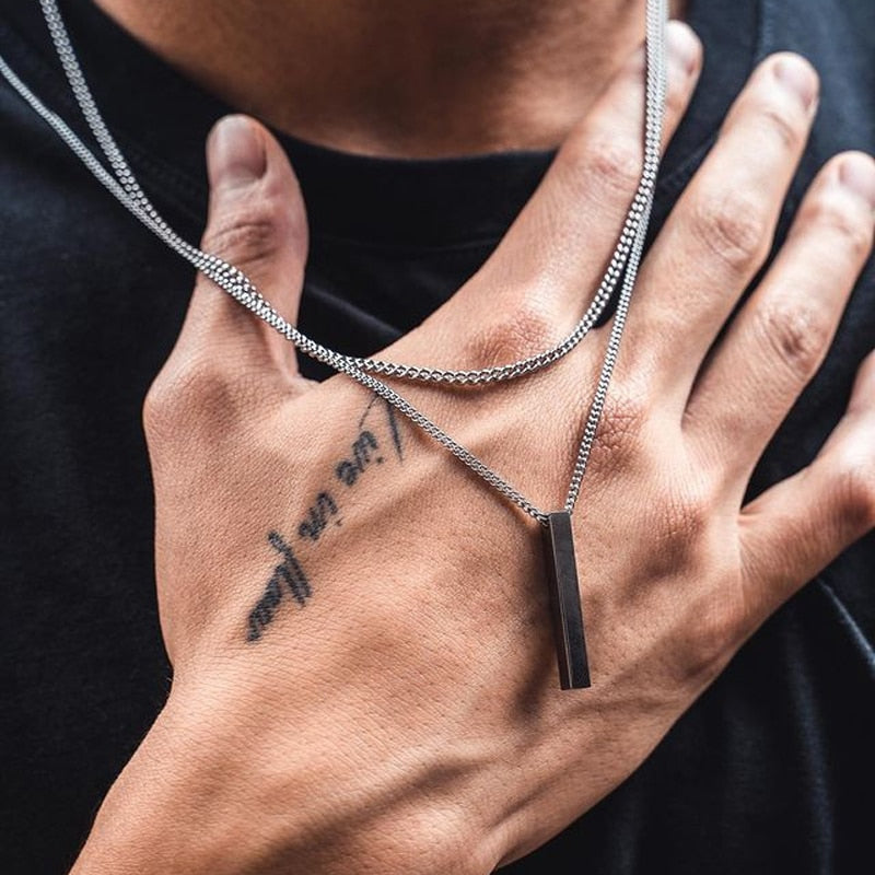 Bar Pendant Necklace - Top Boho