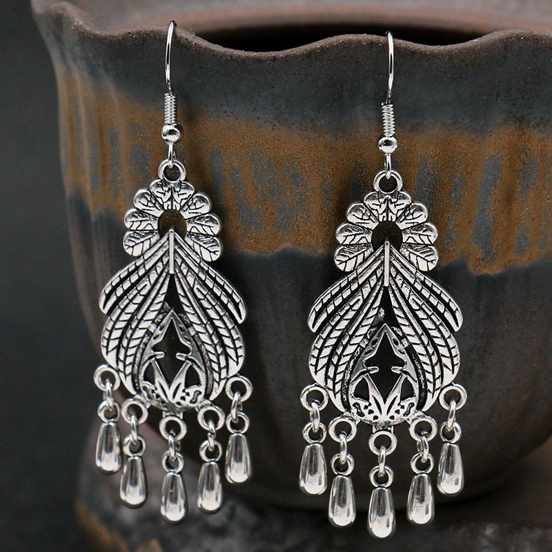 Vintage Boho Drop Earrings
