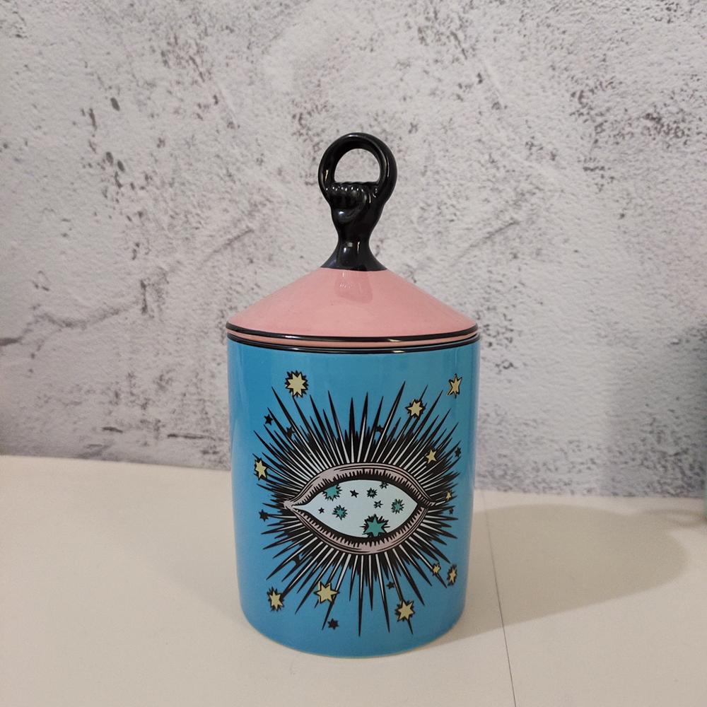 Boho Handmade Big Eye Jar - Top Boho