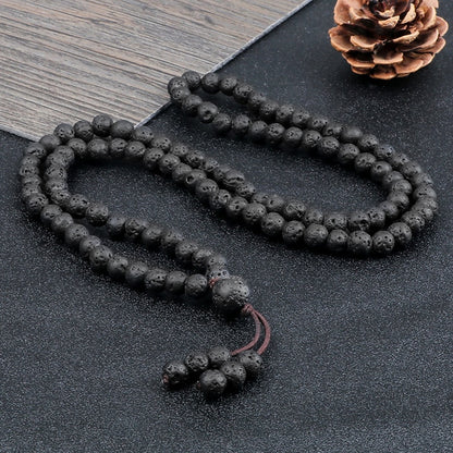 Bohemian Natural Lava Stone Bracelet - Top Boho