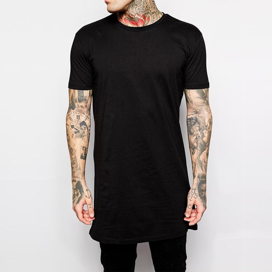 Boho Long Simple T-Shirt - Top Boho