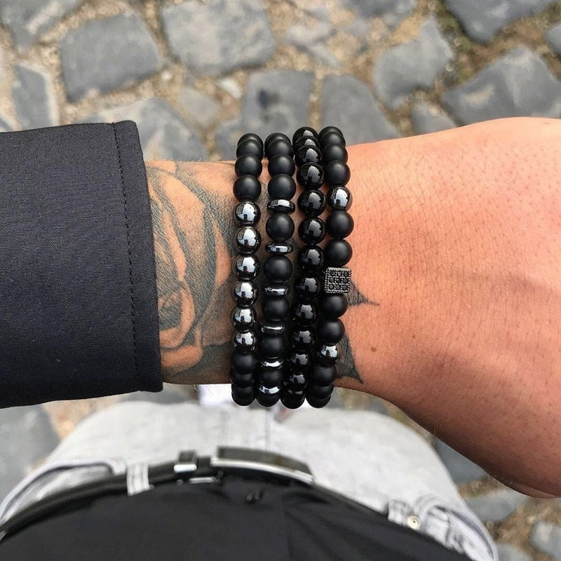 Bohemian Classic Strand Stone Beaded Bracelet