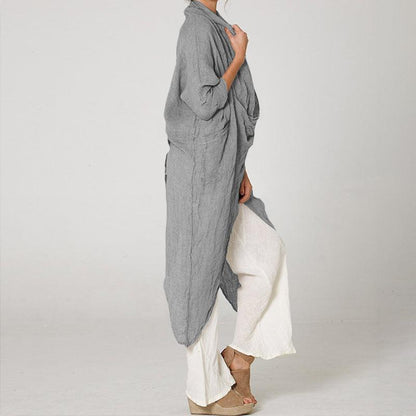 Boho Long Loose Shirt - Top Boho