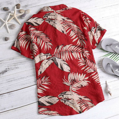 Boho Loose Tropical Printed Shirts