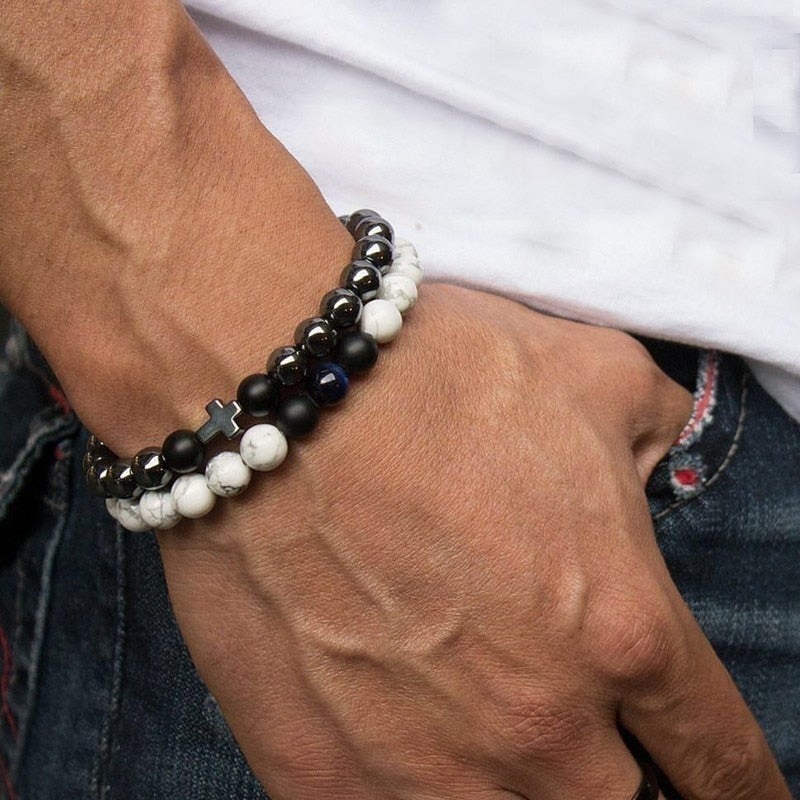 Bohemian Classic Strand Stone Beaded Bracelet