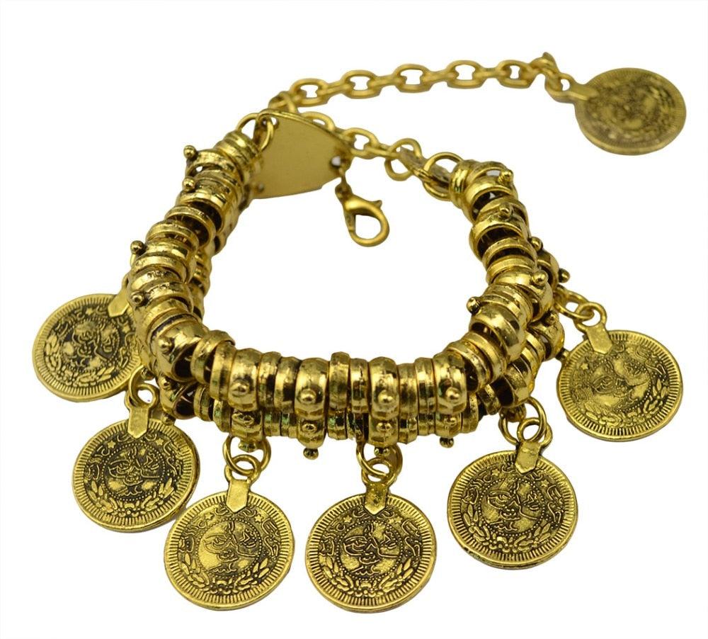 Bohemian Coin Bracelet - Top Boho