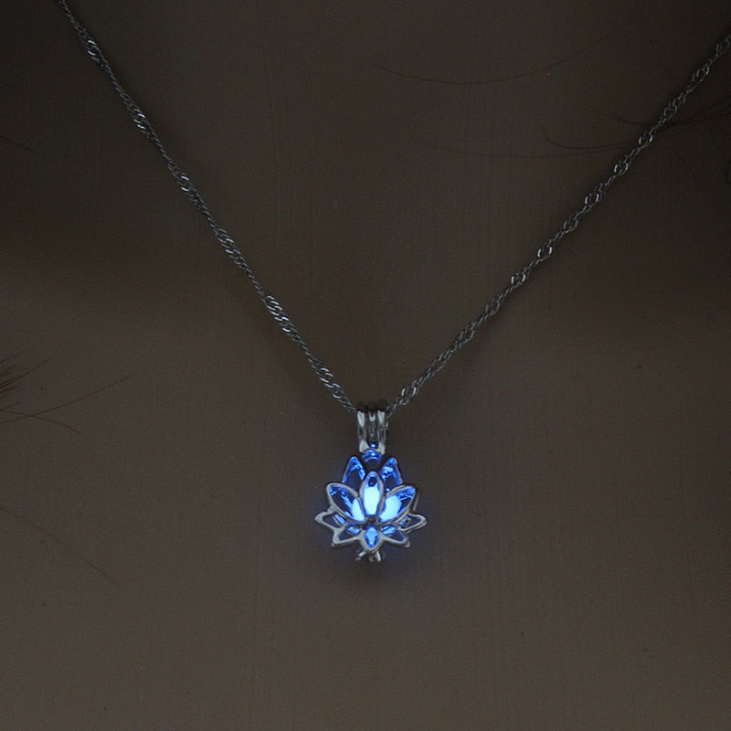 Glow-In-The-Dark Pendant Necklaces