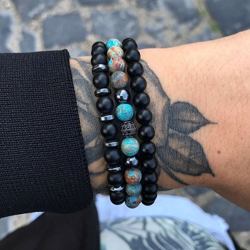Bohemian Classic Strand Stone Beaded Bracelet