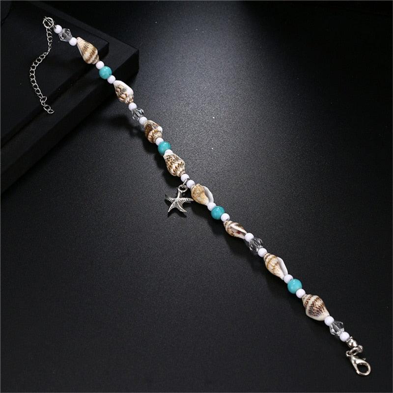 Handmade Bohemian Starfish Anklets for Women - Top Boho